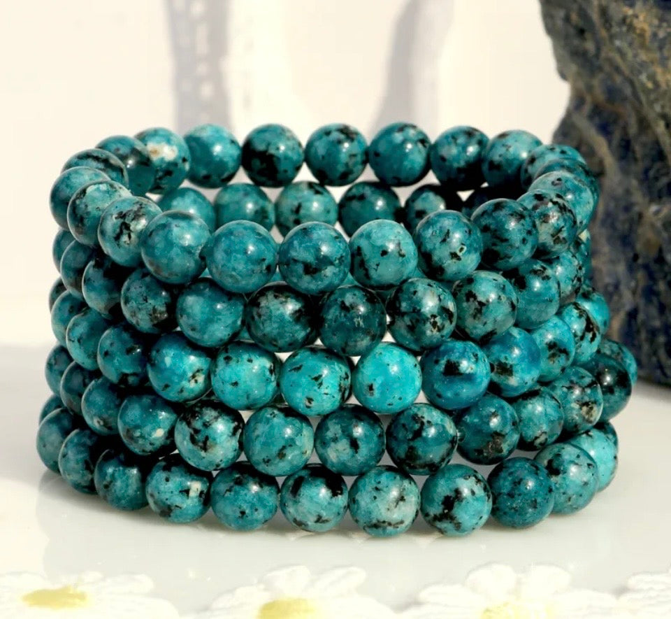 Deep Sea Spotted Jasper Bracelet