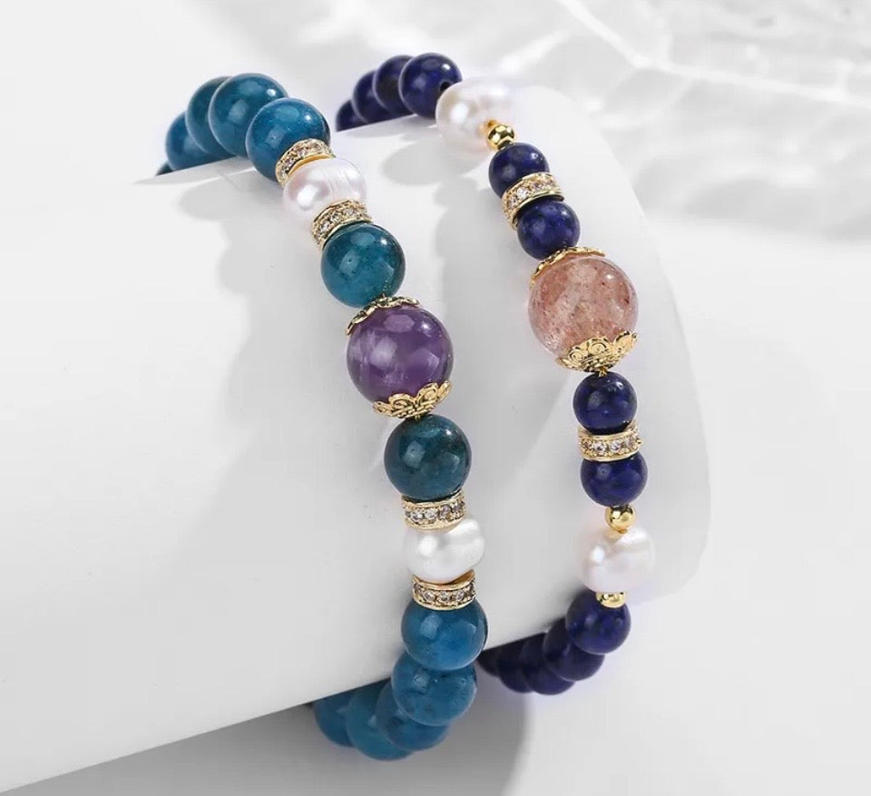 The Horizon Gemstone Bar Bracelet