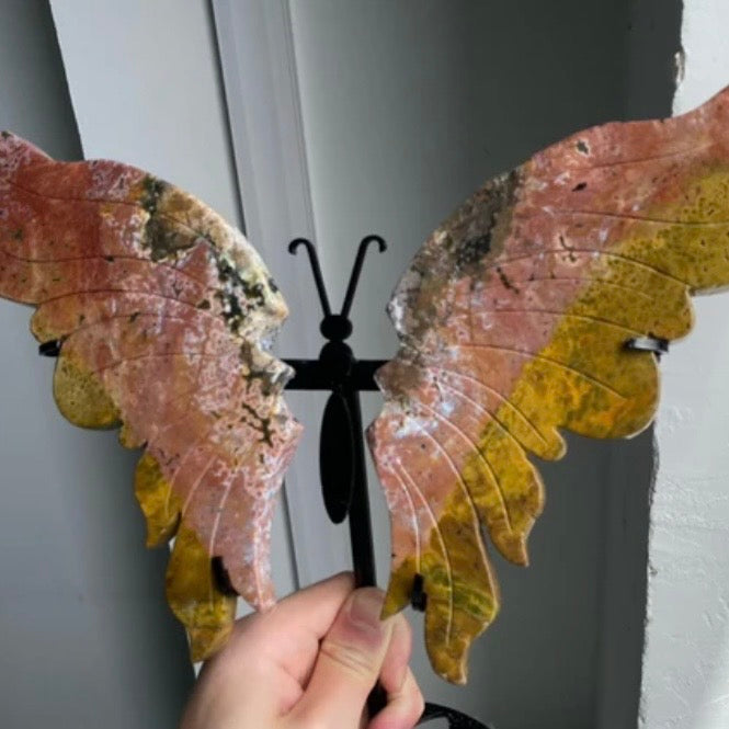 The "Atlantis Tide" Ocean Jasper Wing Set