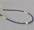 Lapis & Luster Beaded Collar