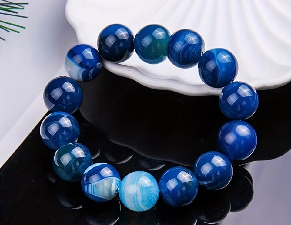 Earth & Tide Banded Agate Bracelets (Set)