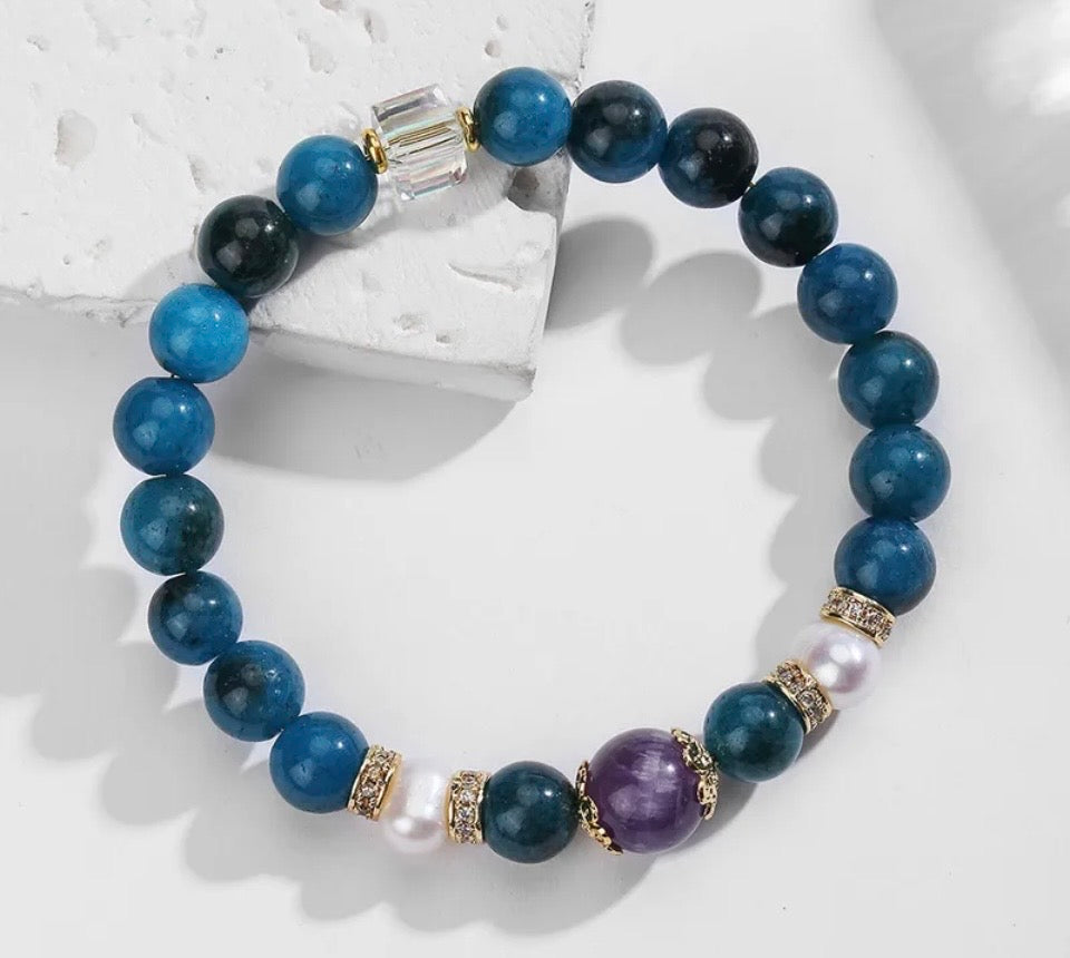 The Horizon Gemstone Bar Bracelet