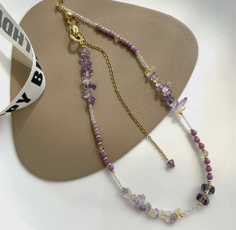 Amethyst & Citrine Twilight Strand