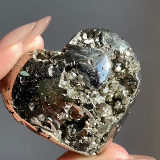 Gilded Vows Pyrite Hearts