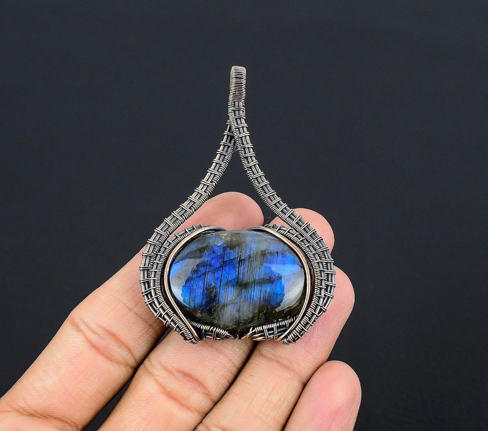 Celestial & Cosmic Wire-Wrapped Pendants