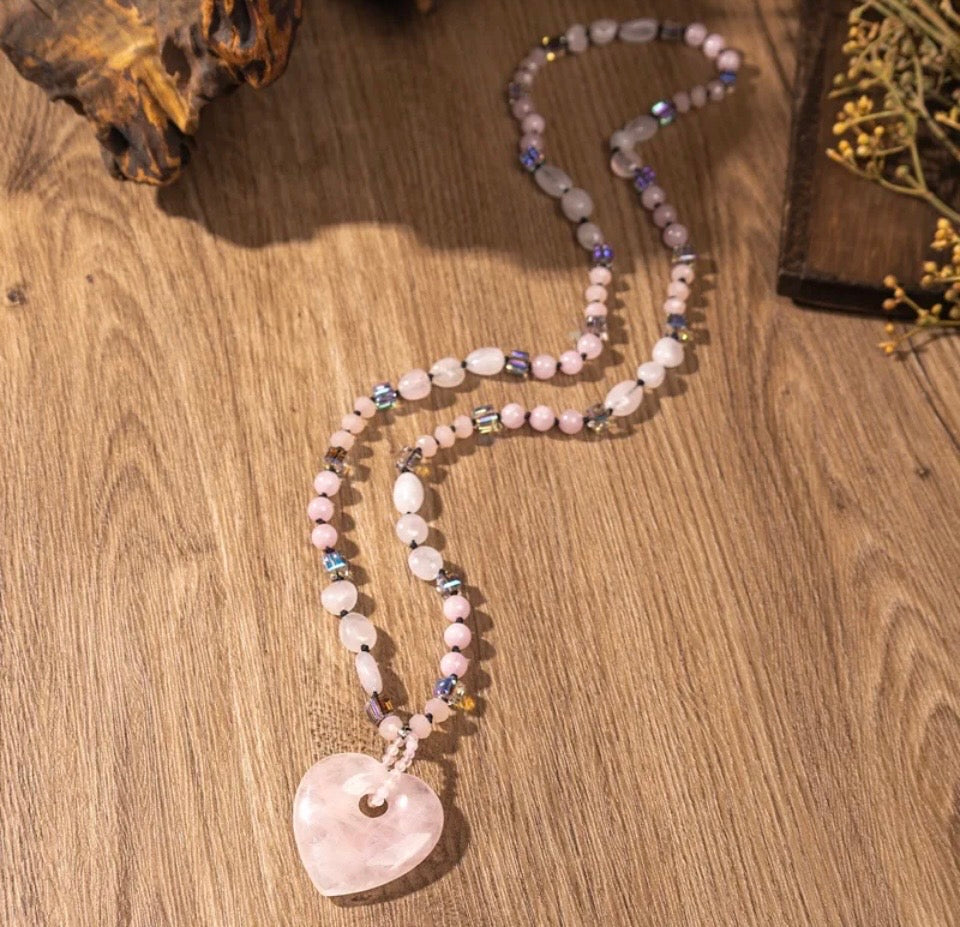 Verdant Harmony Long Pendant