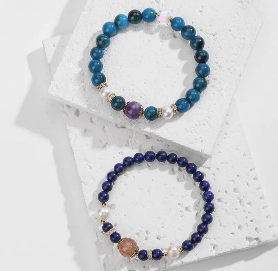 The Horizon Gemstone Bar Bracelet