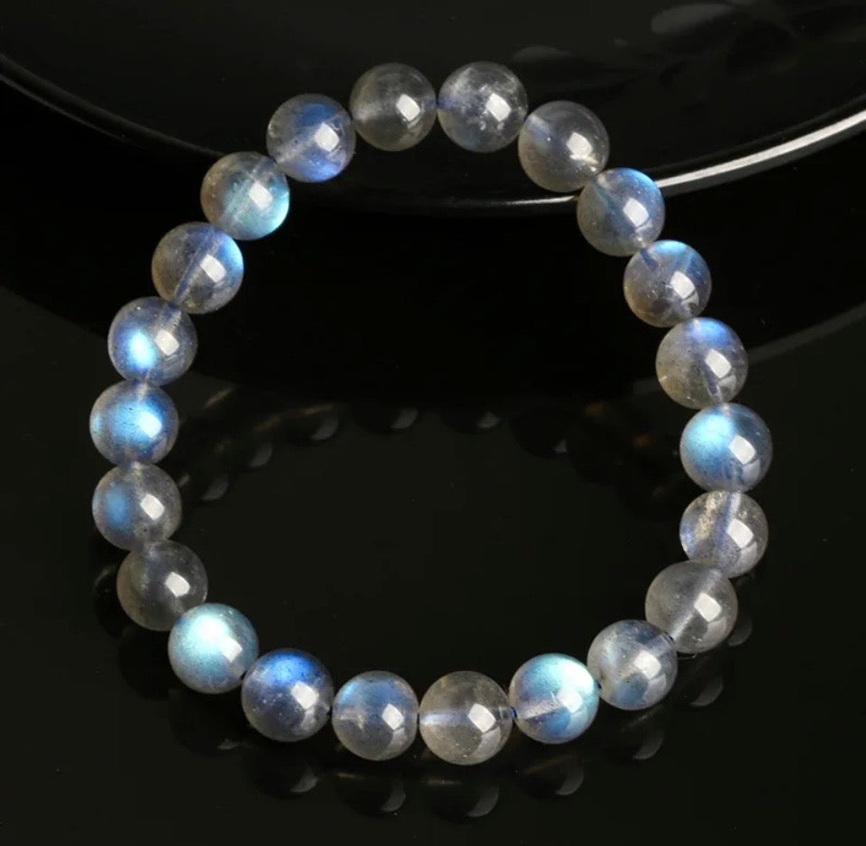 The Eclipse Grey Moonstone Bracelet
