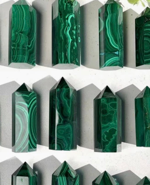 The "Verdant Spire" Malachite Tower
