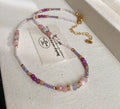 Velvet Orchid Choker