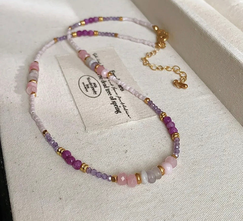 Velvet Orchid Choker