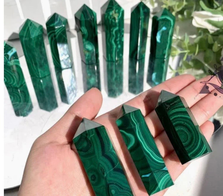 The "Verdant Spire" Malachite Tower