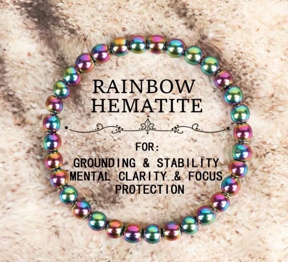 The Iris Hematite Bracelet
