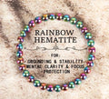 The Iris Hematite Bracelet