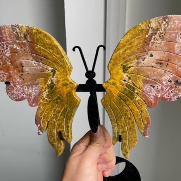 The "Atlantis Tide" Ocean Jasper Wing Set