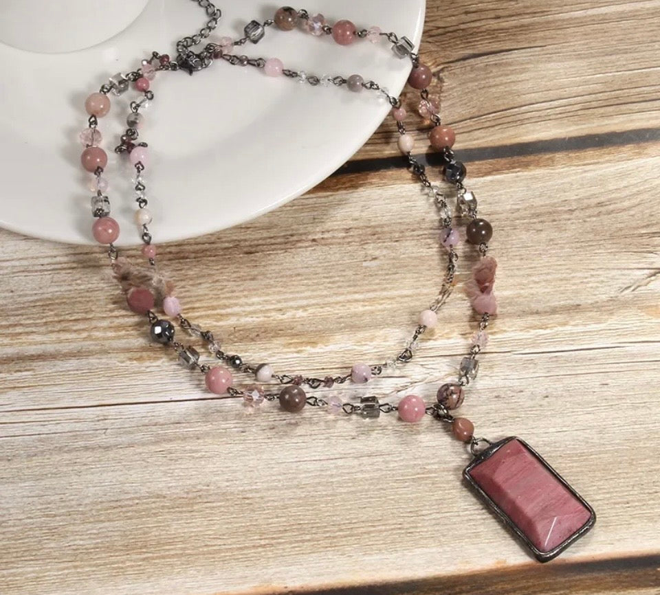 The Earth & Element Layered Pendant