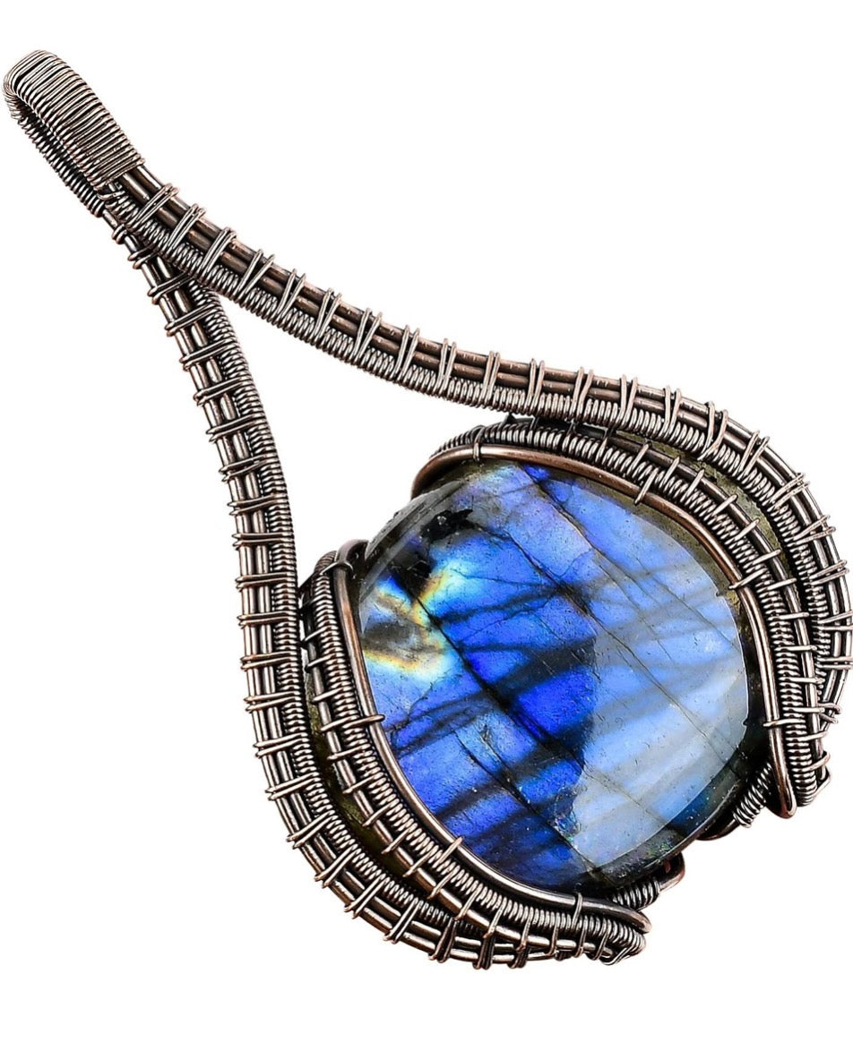 Celestial & Cosmic Wire-Wrapped Pendants