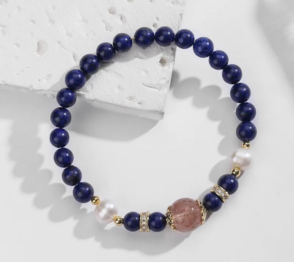 The Horizon Gemstone Bar Bracelet