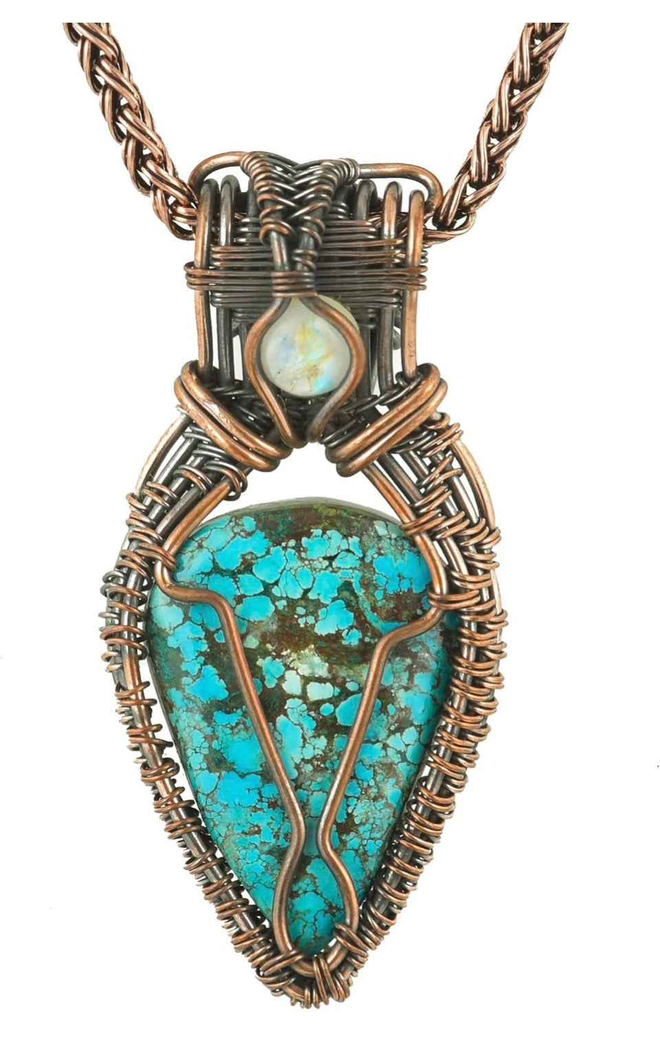 Earth & Element Wire-Wrapped Pendants