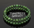 Luminous Meadow Tsavorite Garnet Stretch Bracelet