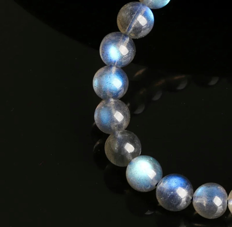 The Eclipse Grey Moonstone Bracelet