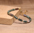 Moss & Earth Indian Agate Bracelet