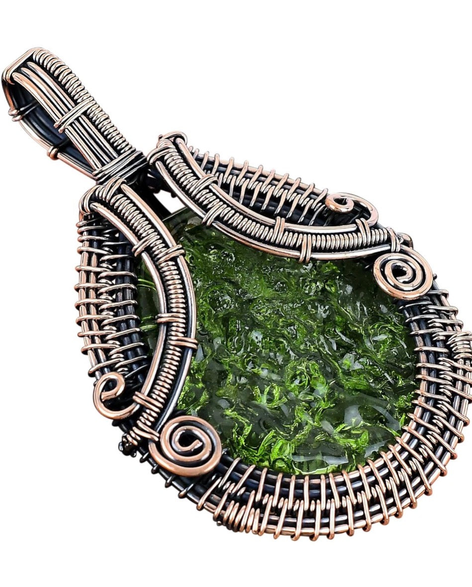 Celestial & Cosmic Wire-Wrapped Pendants