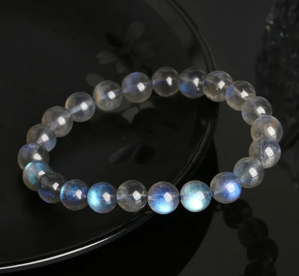 The Eclipse Grey Moonstone Bracelet