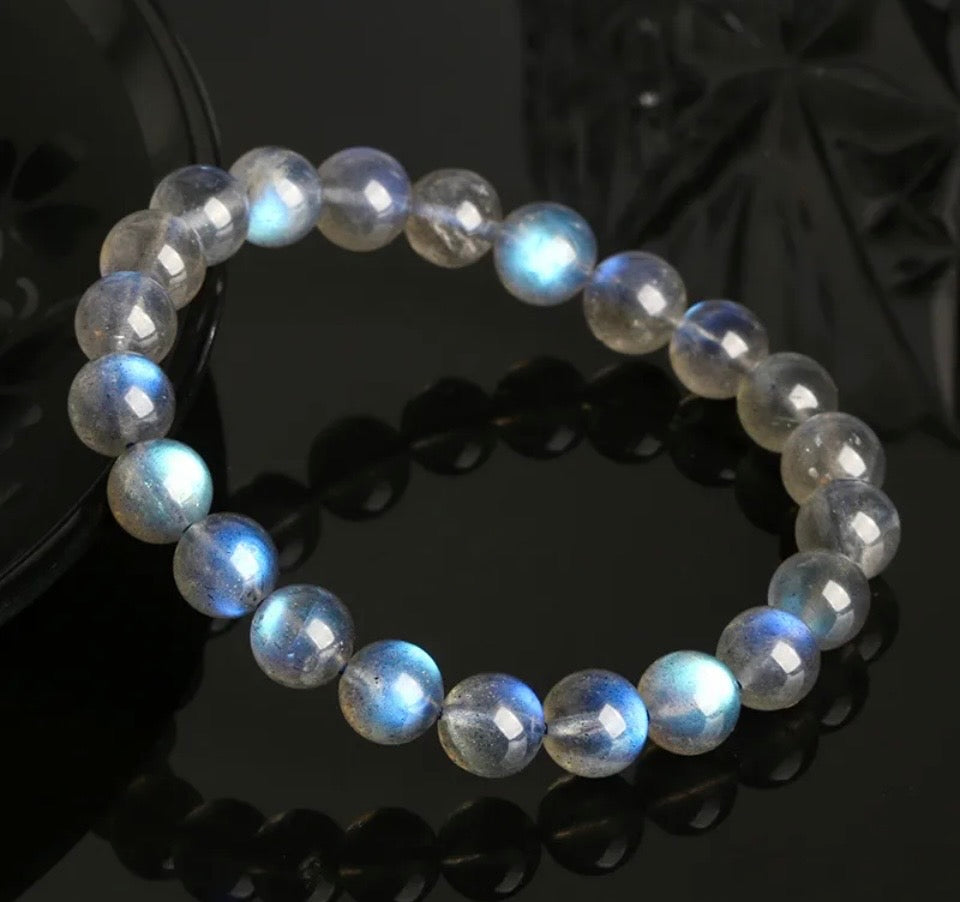 The Eclipse Grey Moonstone Bracelet