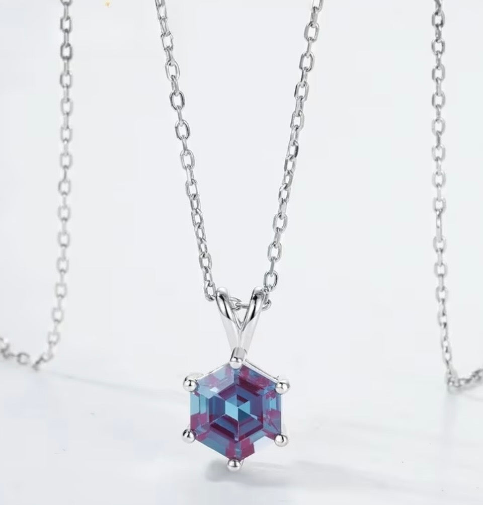 The Aurora Snowflake Pendant