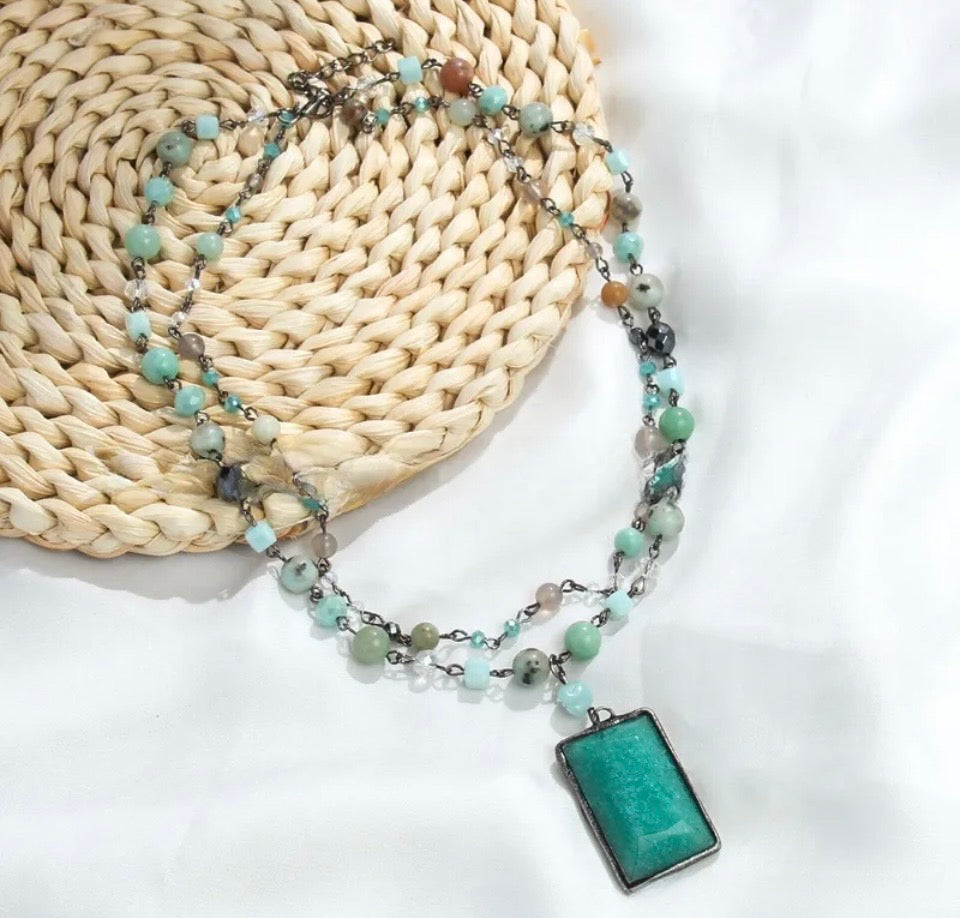 The Earth & Element Layered Pendant