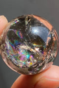 Smoky Quartz Rainbow Mini Spheres