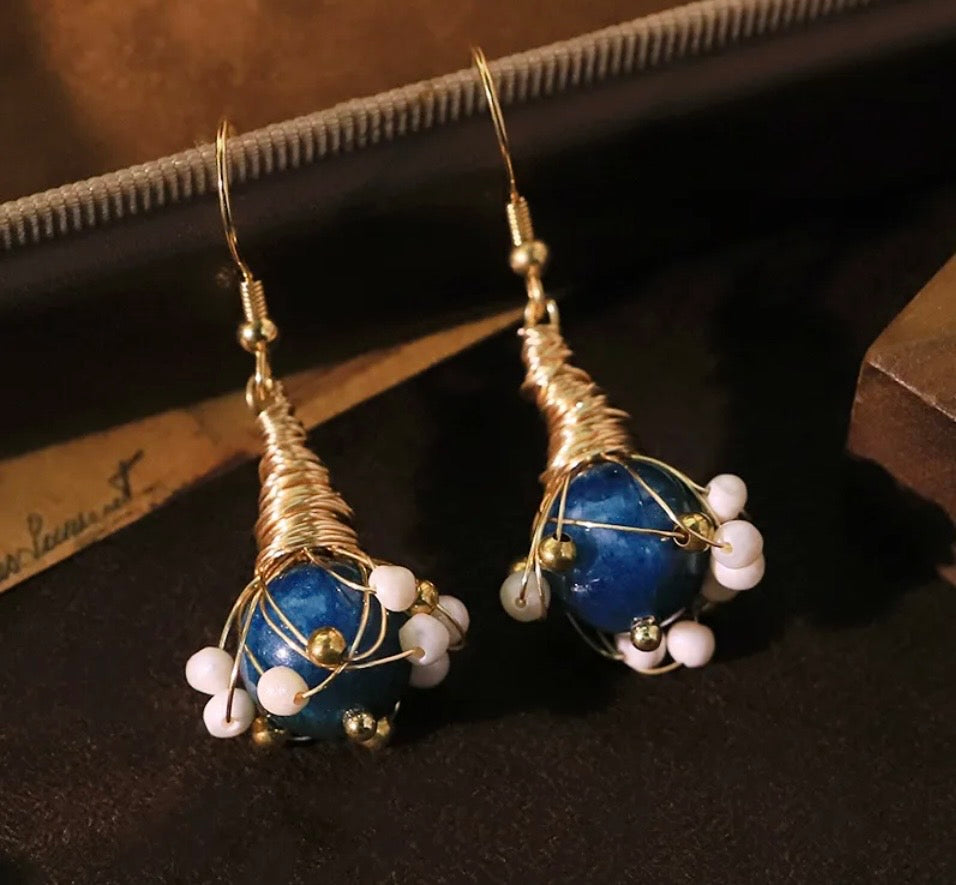 Midnight Lantern Kyanite Drops