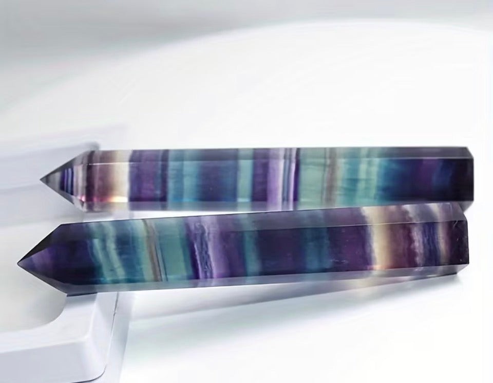 Cosmic Nebula Fluorite Point