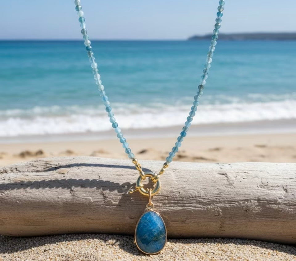 The Cerulean Tide Necklace