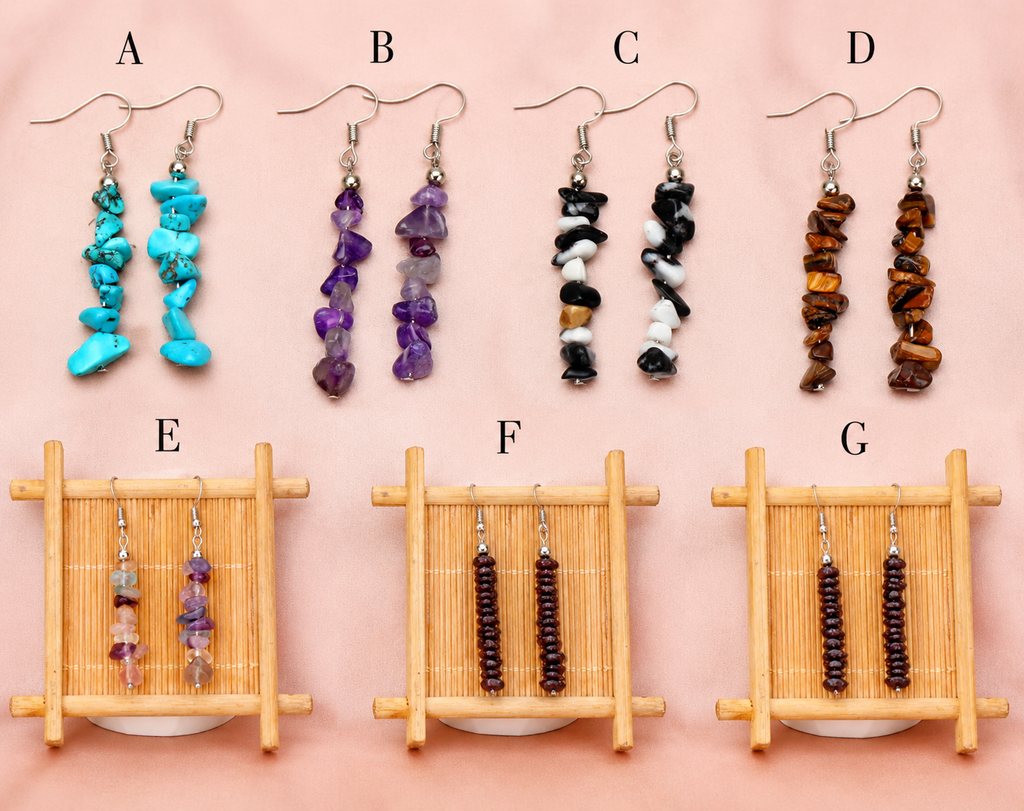 Earth & Aura Earring Collection