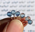 Sterling Silver Aquamarine Studs (6mm)