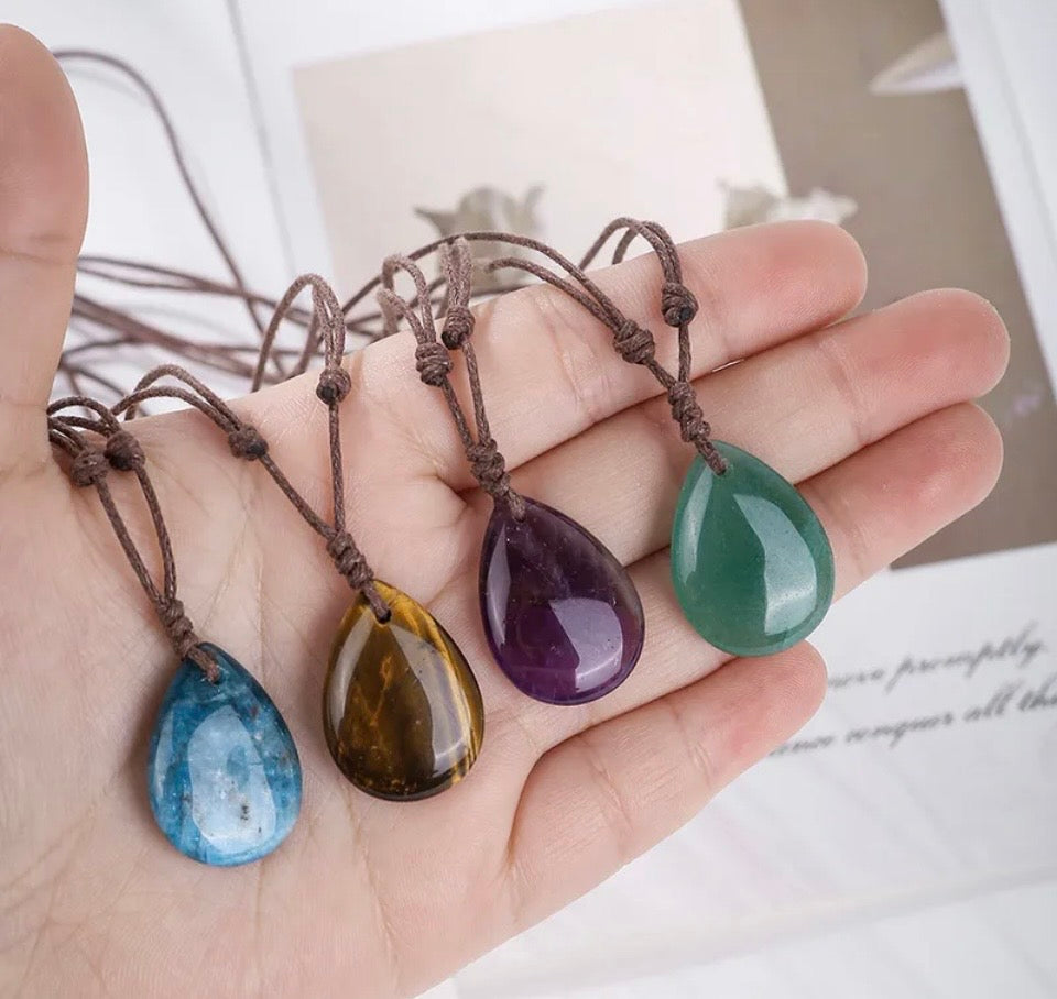 The Elements Teardrop Pendant Collection