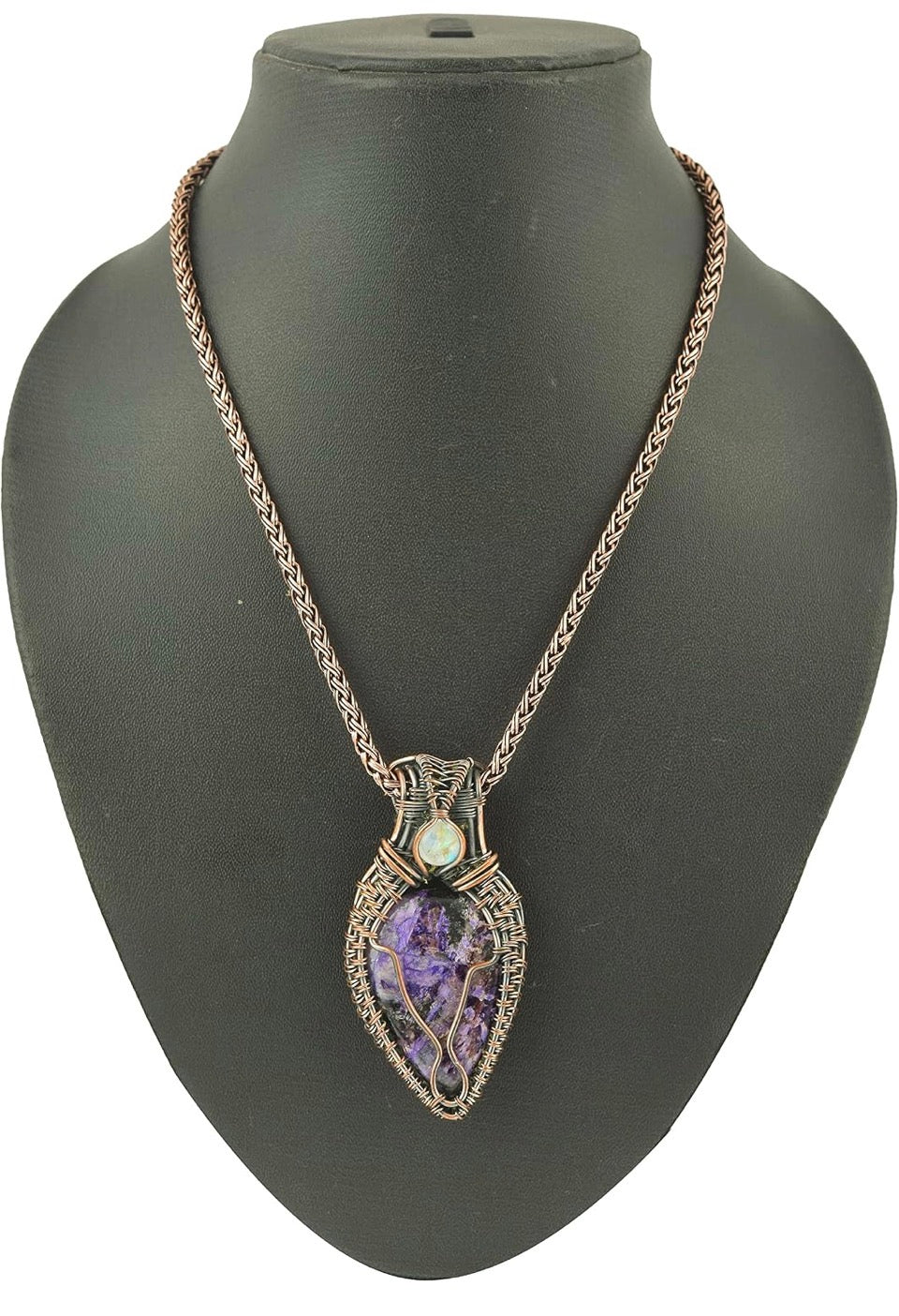 Earth & Element Wire-Wrapped Pendants