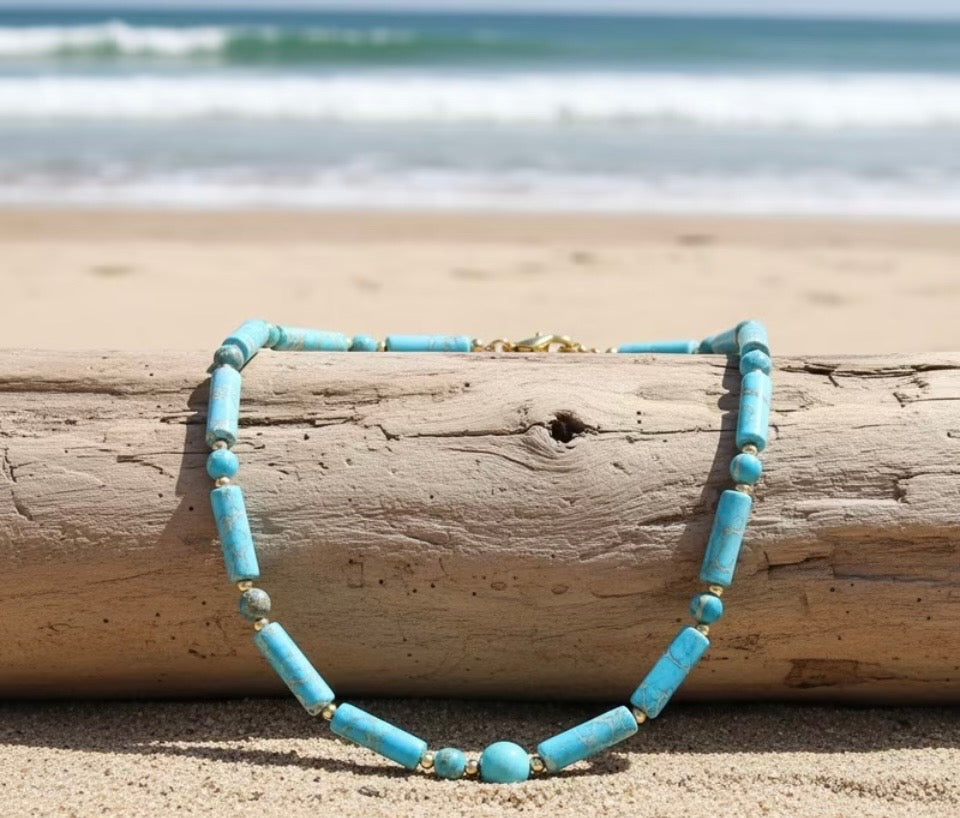 Sky Terra Tube Necklace