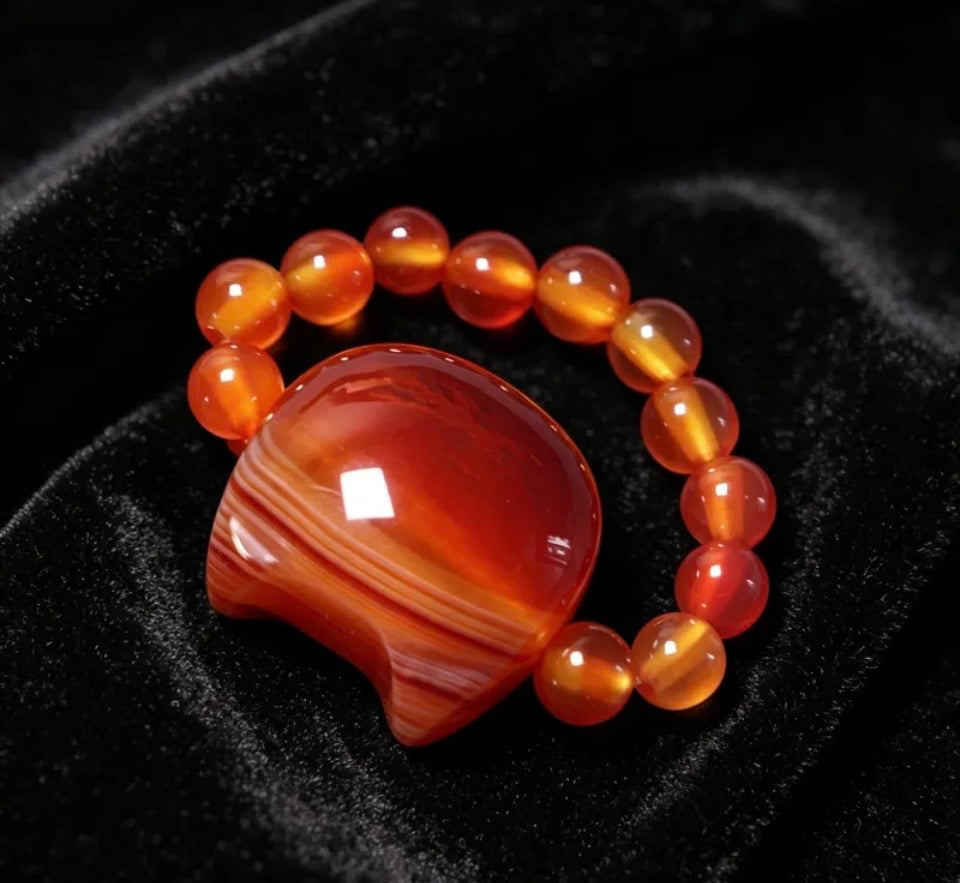 Luna Cat Gemstone Ring