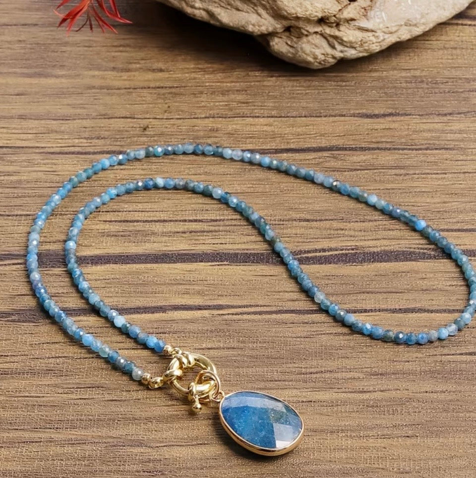 The Cerulean Tide Necklace