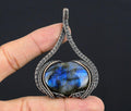 Celestial & Cosmic Wire-Wrapped Pendants