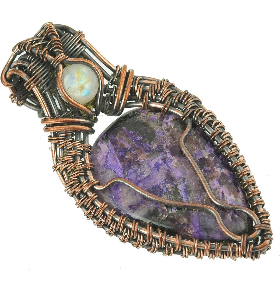 Earth & Element Wire-Wrapped Pendants