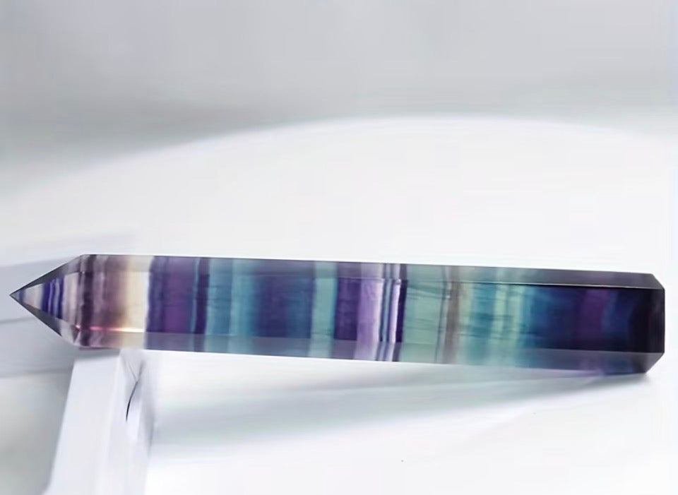Cosmic Nebula Fluorite Point