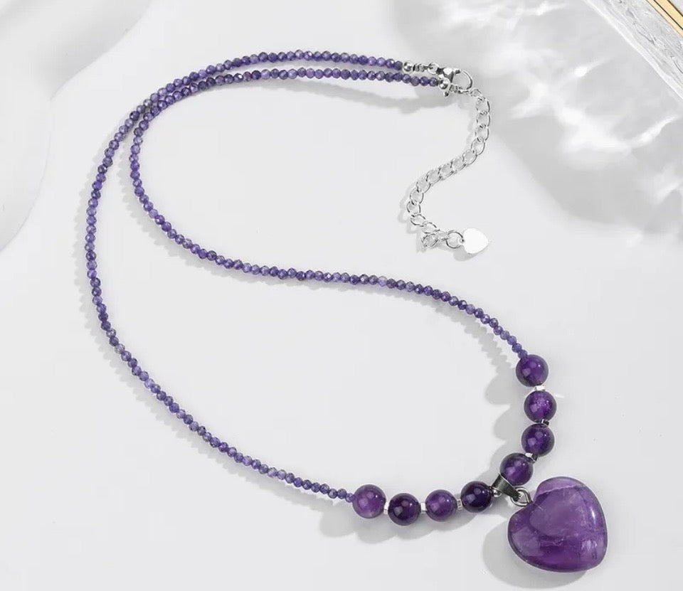 Aura Amour Beaded Pendant