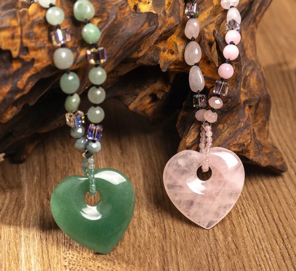 Verdant Harmony Long Pendant