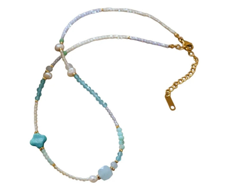 Laguna Mist Asymmetric Choker