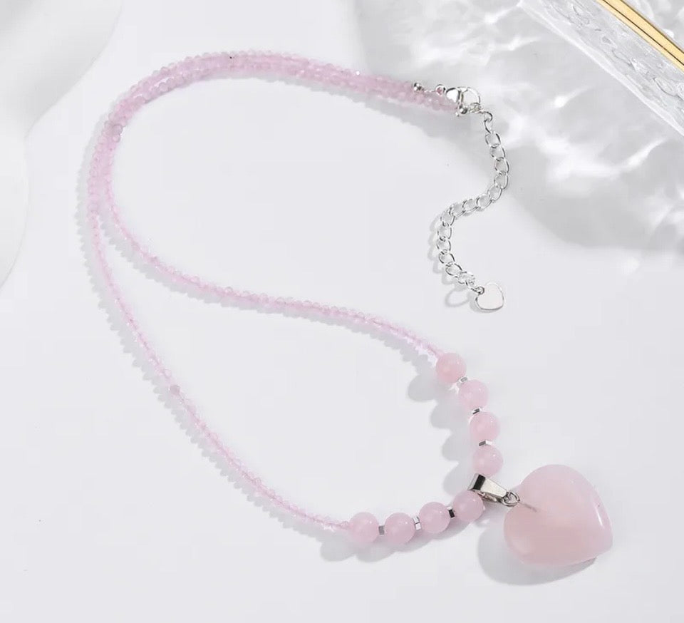 Aura Amour Beaded Pendant