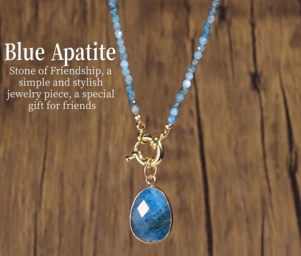 The Cerulean Tide Necklace